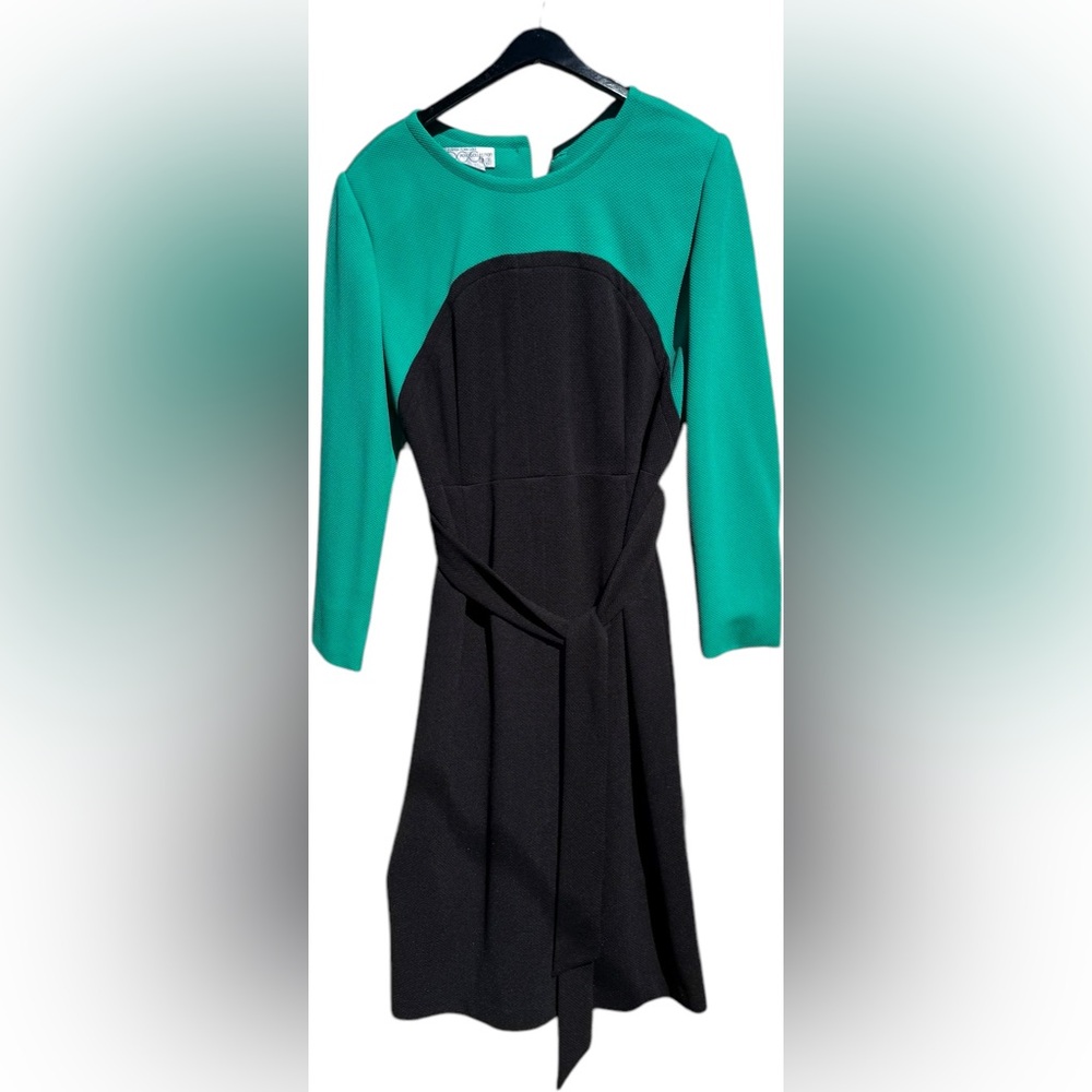 Dorinda Clark-Cole Rose Collection Green and Black Dress